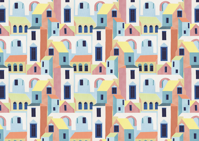 Santiago, Sorbet - Fabric Only - Image 3